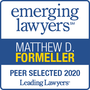 Emerging Lawyers Badge for Matthew Formeller